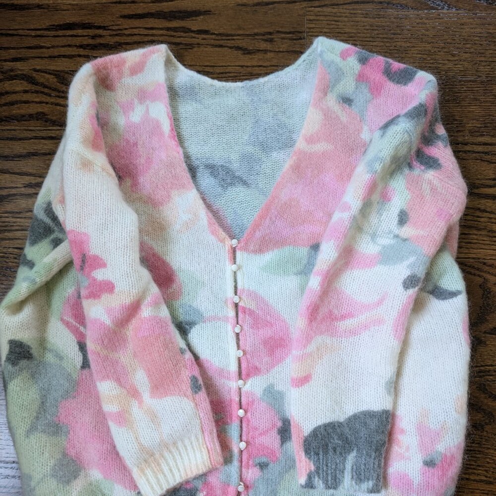 Sezane Lise Floral Jumper, Romantic Flowers